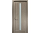 Двери Папа Карло OPTIMA-01 клен серый со стеклом