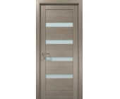 Двери Папа Карло OPTIMA-02 клен серый со стеклом