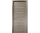 Двери Папа Карло OPTIMA-04 клен серый со стеклом