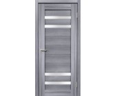 Двери Дера Мастер 636 сандал серый со стеклом