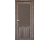 Двери Корфад Classico-02 со штапиком Дуб Грей стек